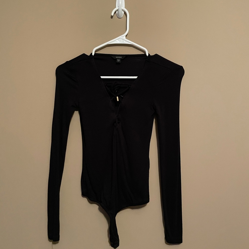 Lace-Up Bodysuit